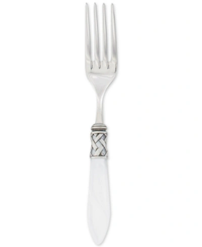 Vietri Aladdin Brilliant Serving Fork In White