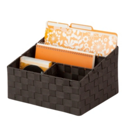 Shop Honey Can Do Mail And File Desk Organizer In Brown