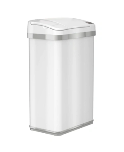 Shop Halo Itouchless 4 Gallon White Steel Touchless Trash Can With Deodorizer & Fragrance