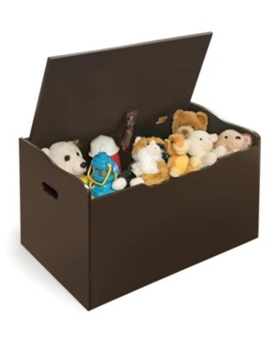 Shop Badger Basket Bench Top And Toy Storage Box In Espresso