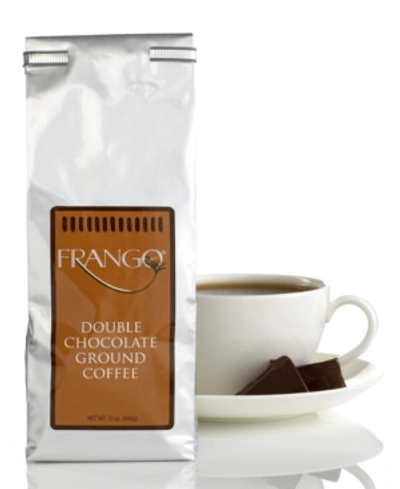 Shop Frango Chocolates Flavored Coffee, 12 oz Double Chocolate Valve Bag In No Color