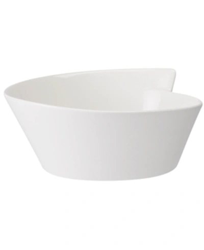 Shop Villeroy & Boch Dinnerware, New Wave Large Round Rice Bowl In White