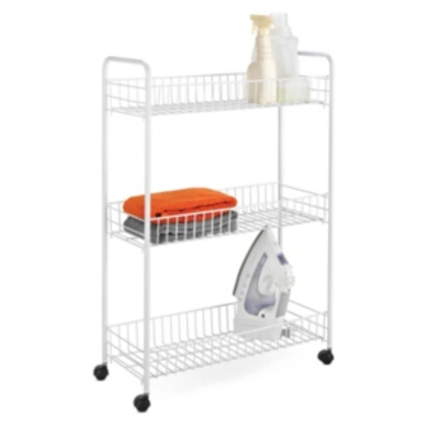 Shop Honey Can Do 3-tier Laundry Cart In White
