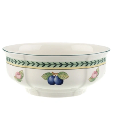 Villeroy & Boch French Garden Round Vegetable Bowl In Fleurence