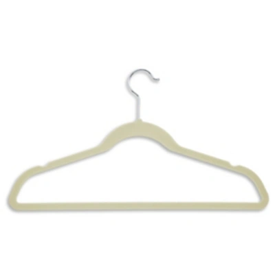 Shop Honey Can Do 20-pc. Velvet Touch Suit Hangers In White