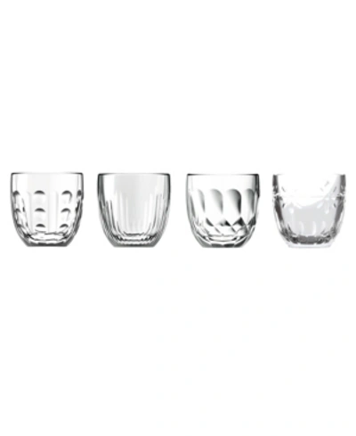 Shop La Rochere Assorted, 3.2 oz Espresso Cups, Set Of 4 In Clear