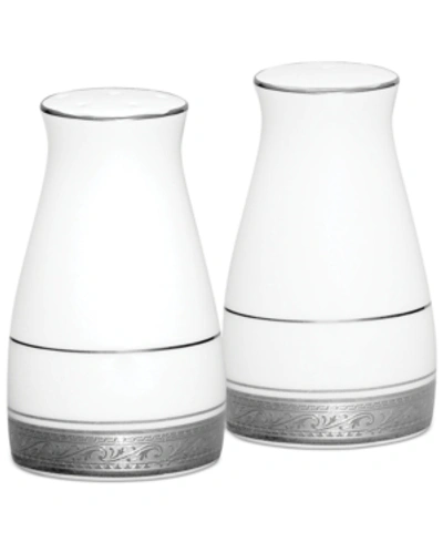 Noritake Dinnerware, Crestwood Platinum Salt And Pepper Shakers