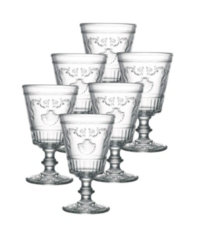 Shop La Rochere Versailles Tasting Glasses, Set Of 6 In Clear