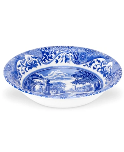 Spode Dinnerware, Blue Italian Ascot Cereal Bowl