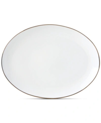 Shop Lenox Trianna Oval Platter In White