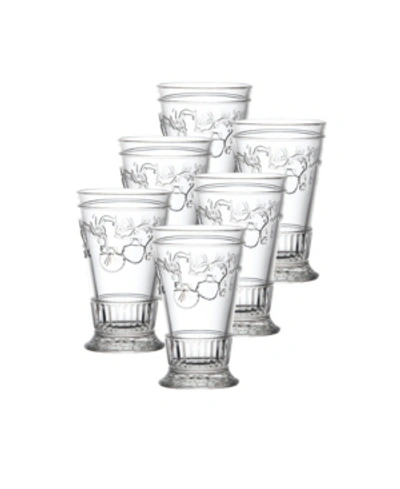 Shop La Rochere Versailles 12-ounce Double Old Fashioned Glass, Set Of 6 In Clear