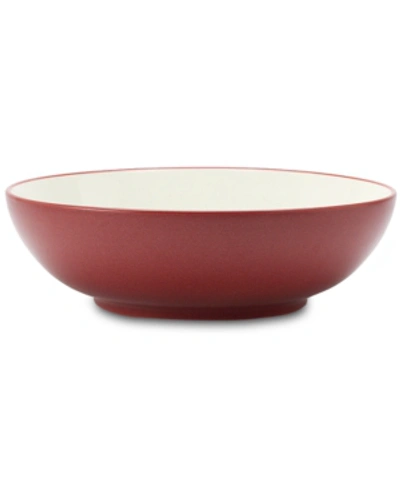 Noritake Colorwave 9.5" Round Vegetable Bowl, 64 oz In Raspberry