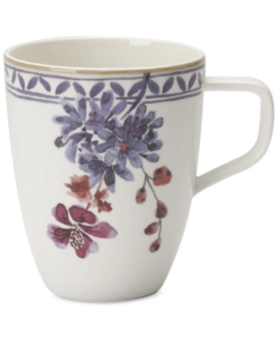 Shop Villeroy & Boch Artesano Provencal Lavender Collection Porcelain Mug In Multi