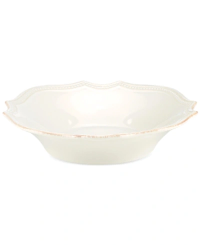 Shop Lenox Dinnerware, French Perle Bead White Pasta Bowl