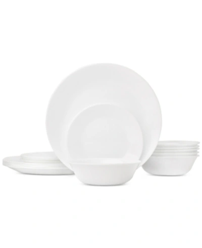 Shop Corelle Livingware 18-piece Dinnerware Set, Service For 6 In White