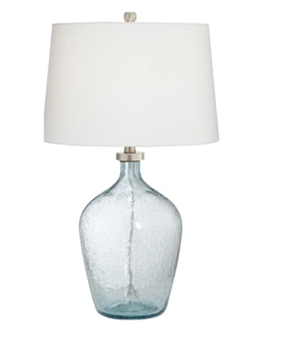 Shop Pacific Coast Clear Blue Bubble Glass Table Lamp