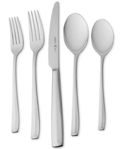 Shop J.a. Henckels International Lani 65-pc. 18/10 Stainless Steel Flatware Set, Service For 12 In Silver