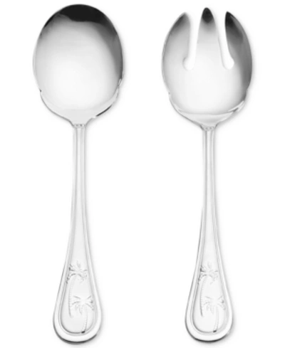 Shop Towle Palm Breeze 2-pc. Serving Set In Grey Group