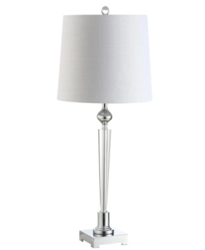 Jonathan Y Foster Crystal Led Table Lamp In Clchrome