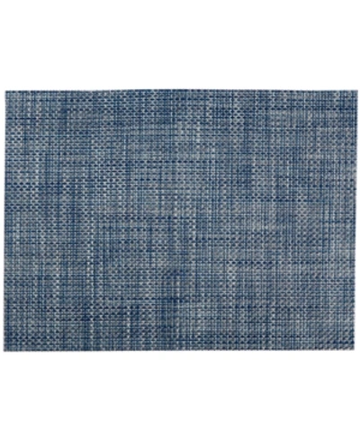 Chilewich Mini Basketweave Placemat, 14" X 19" In Denim