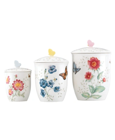 Lenox Butterfly Meadow 3 Piece Canister Set