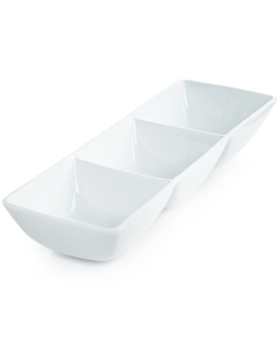 The Cellar James 3-section Dip Bowl, Exclusively At Macy's In White