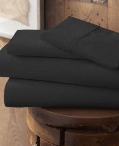 Shop Ienjoy Home Style Simplified By The Home Collection 3 Piece Bed Sheet Set, Twin Xl In Black