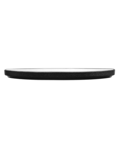 Shop Noritake Colortex Stone Round Platter In Black