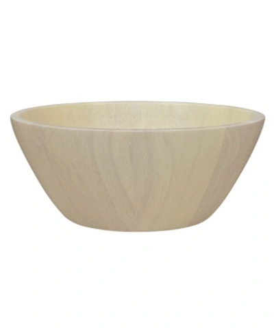 Noritake Hammock Wood Large Bowl In Wood
