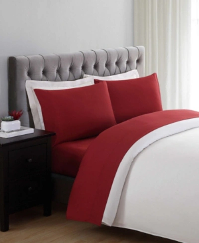 Shop Truly Soft Everyday Twin Xl Sheet Set In Red