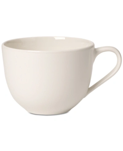 Villeroy & Boch Dinnerware For Me Collection Porcelain Coffee Cup In White
