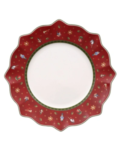 Villeroy & Boch Toy's Delight Red Dinner Plate
