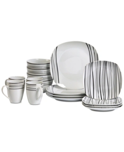 Tabletops Unlimited Justin 16-pc. Dinnerware Set, Service For 4 In Multi Clr