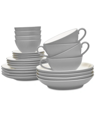 Noritake Colorwave 24-pc. Dinnerware Set, Service For 4 In Slate