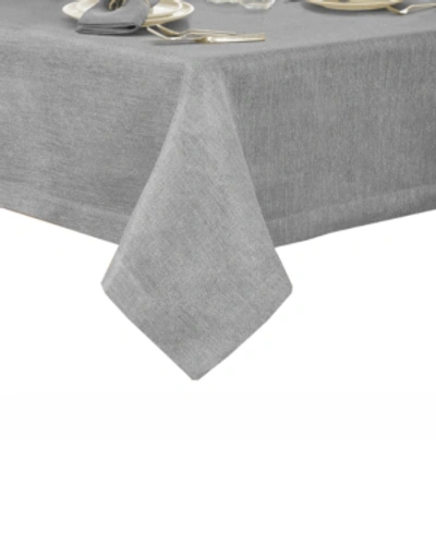 Shop Villeroy & Boch La Classica Metallic 70 X 126 Tablecloth In Gray/silve