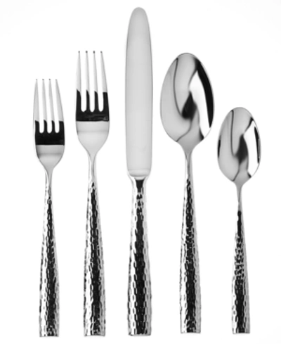 Shop Ricci Argentieri Ricci Anvil 5-piece Place Setting In Silver