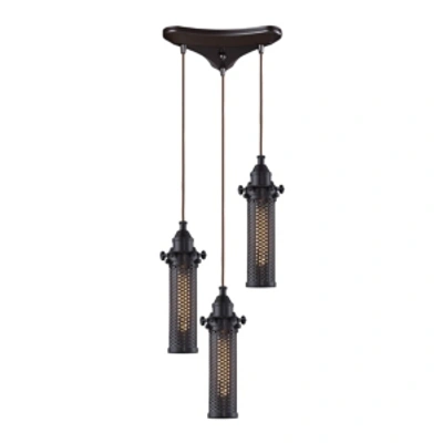 Elk Lighting Fulton 3 Light In Bronze