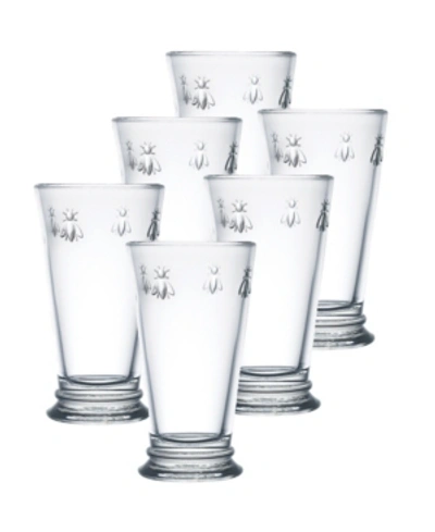 Shop La Rochere Napoleon Bee 6-pc. Large Highball Glasses