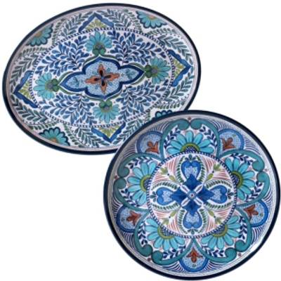 Shop Certified International Talavera 2-pc. Melamine Platter Set