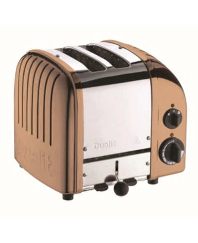 Shop Dualit 2 Slice Newgen Toaster In Copper