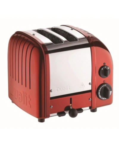 Dualit New Gen 2 Slice Toaster Apple Red In Apple Candy Red