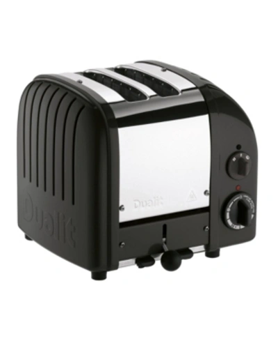 Shop Dualit 2 Slice Newgen Toaster In Matt Black