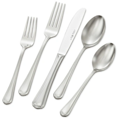 Shop J.a. Henckels Zwilling  Alcea 18/10 Stainless Steel 65-piece Flatware Set, Service For 12 In Silver