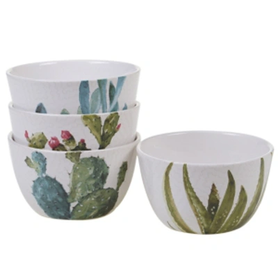 Certified International Cactus Verde 4-pc. Ice Cream Bowl