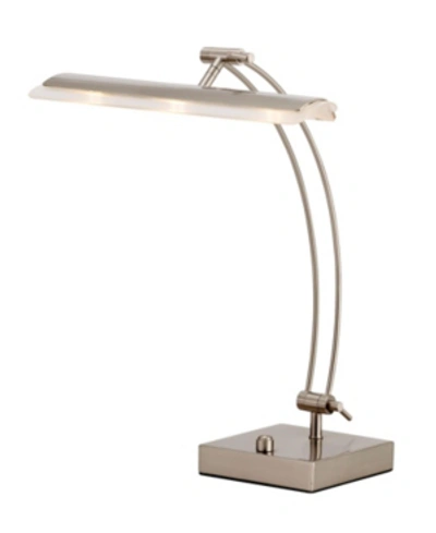 Adesso Esquire Led Desk Lamp In Brushed Steel