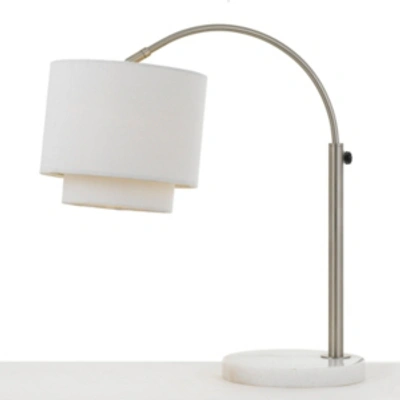 Shop Aflighting Af Lighting Arched Table Lamp In Nickel
