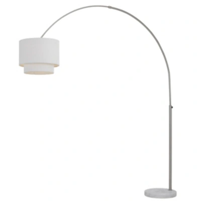 Shop Aflighting Af Lighting Arched Floor Lamp In Nickel