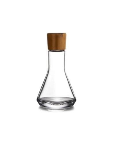 Shop Nambe Vie Decanter 10" In Clear And Brown