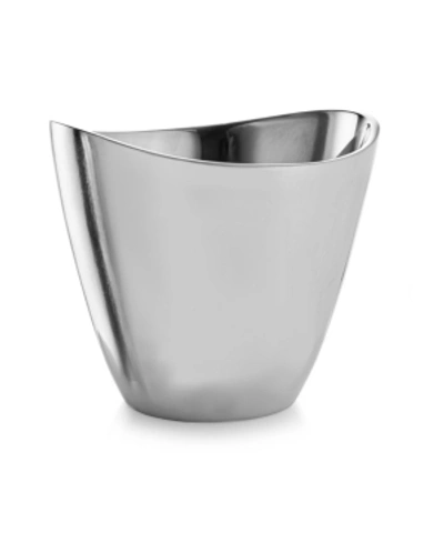 Shop Nambe Alloy Vie 7.5" Champagne Bucket In Silver