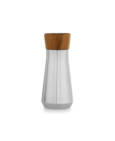 Shop Nambe Vie Cocktail Shaker In Silver And Brown